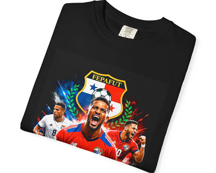 Panama Soccer Players T-shirt, 2026 World Cup Back Print,Panama Flag