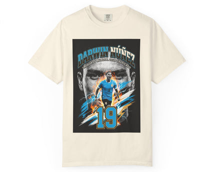 Darwin Nunez 19 Soccer Player T-Shirt, 2026 World Cup Tee, Uruguay Flag
