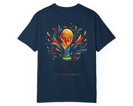 Austrian Soccer Player 19 T-Shirt, 2026 World Cup Back Trophy Design, Austria Flag