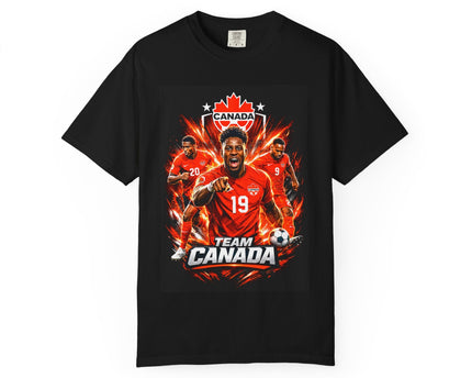 Team Canada Soccer World Cup 2026 T-Shirt, Canada Football Tee, Canada Flag