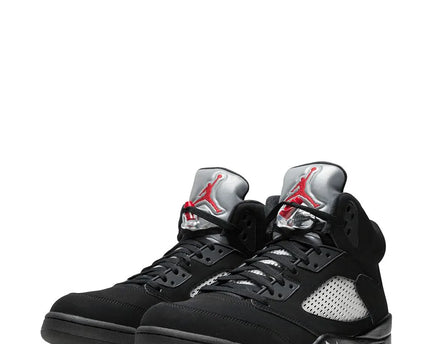 Men's Nike Air Jordan 5 Retro Black Shoes