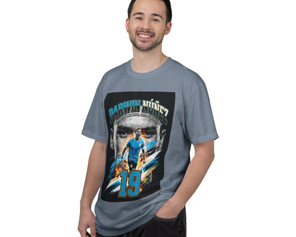 Darwin Nunez 19 Soccer Player T-Shirt, 2026 World Cup Tee, Uruguay Flag