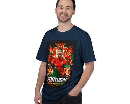 Portugal Football Poster T-Shirt, Ronaldo Mundo 2026 World Cup, CR7, Portugal Flag