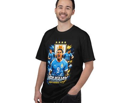 Uruguay National Team Soccer Shirt, World Cup 2026 Tee, Uruguay Flag