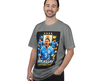 Uruguay National Team Soccer Shirt, World Cup 2026 Tee, Uruguay Flag