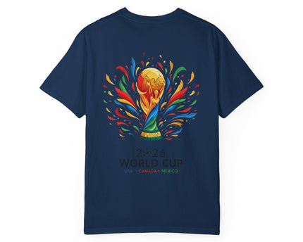 Colombia Seleccion Soccer Player Poster T-Shirt, 2026 World Cup Back Logo,Colombia Flag