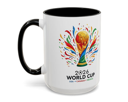 Uruguay Vamos Uruguay Mug, Accent Coffee Mug, Soccer World Cup, Gift for Dad