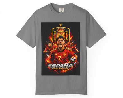 Spain Soccer Players T-Shirt, 2026 World Cup Spain Football Tee, Spain Flag