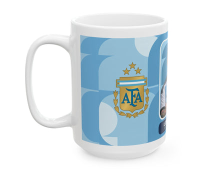 Lionel Messi Argentina Soccer Ceramic Mug, World Cup 2026