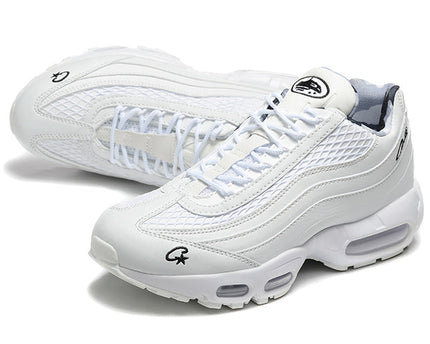 Men's Nike Air Max 95 Corteiz Essential Triple White Shoes