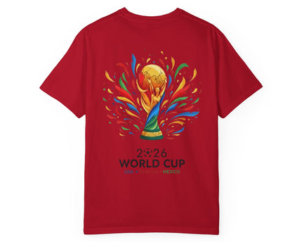 Haiti Soccer Players T-shirt, 2026 World Cup Back Graphic, Haiti Flag