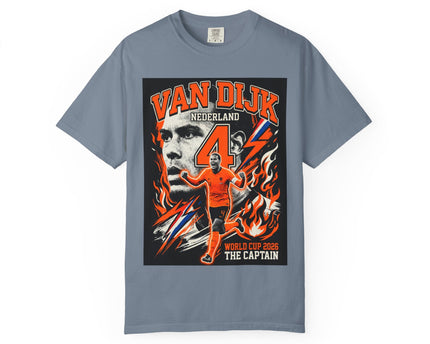 Netherlands Football Captain Shirt, World Cup 2026 Soccer Tee, Netherlands flag