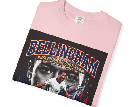 England World Cup 2026 T-shirt, Bellingham Collection Shirt, Gift for him, England Flag, Collectible