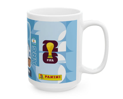 Argentina Soccer Player Nahuel Molina Mug — Ceramic Coffee Cup, World Cup 2026