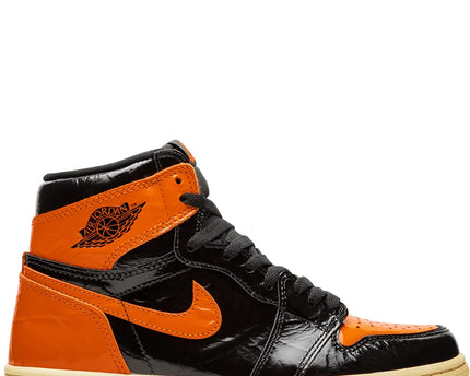 Men's Air Jordan 1 High 'Orange Black’ Shoes