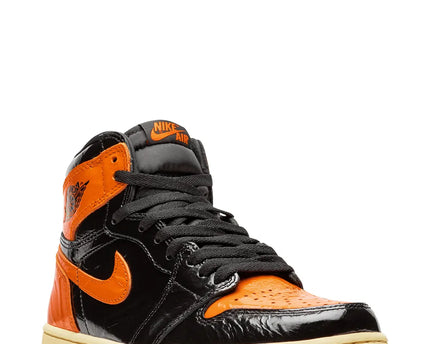 Men's Air Jordan 1 High 'Orange Black’ Shoes