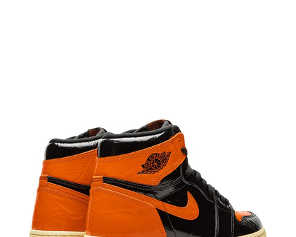 Men's Air Jordan 1 High 'Orange Black’ Shoes