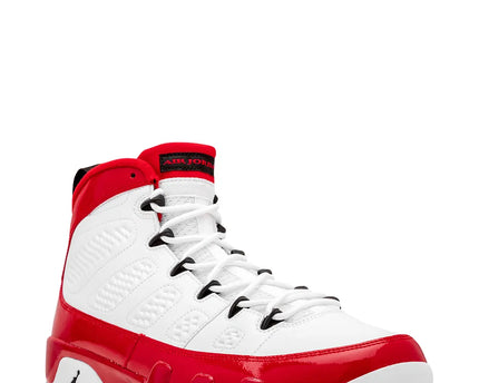 Men's Nike Air Jordan 9 Retro Black Red White Shoes