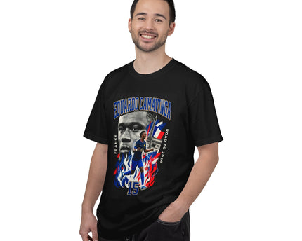 Eduardo Camavinga Soccer Player T-Shirt, 2026 World Cup Back Print, France Soccer T-shirt