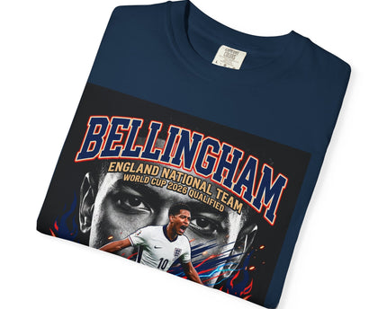 England World Cup 2026 T-shirt, Bellingham Collection Shirt, Gift for him, England Flag, Collectible
