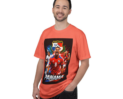 Panama Soccer Players T-shirt, 2026 World Cup Back Print,Panama Flag