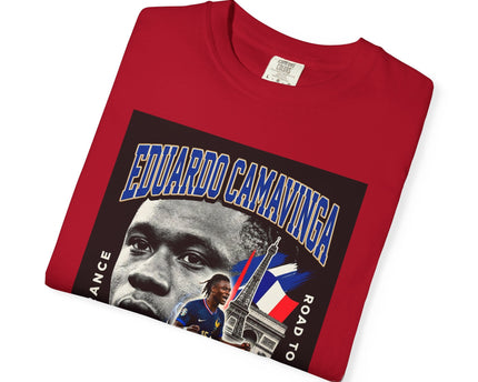 Eduardo Camavinga Soccer Player T-Shirt, 2026 World Cup Back Print, France Soccer T-shirt