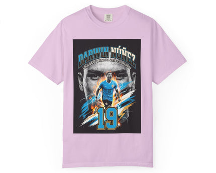Darwin Nunez 19 Soccer Player T-Shirt, 2026 World Cup Tee, Uruguay Flag