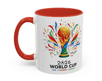 Uruguay Vamos Uruguay Mug, Accent Coffee Mug, Soccer World Cup, Gift for Dad