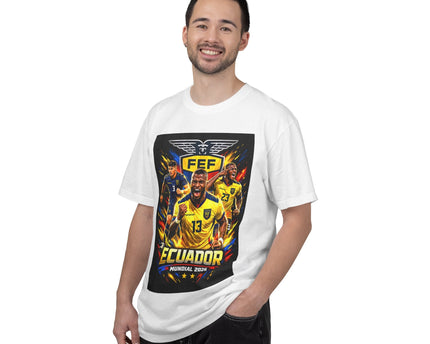 Ecuador Soccer Players T-Shirt, 2026 World Cup Team Tee, Ecuador Flag