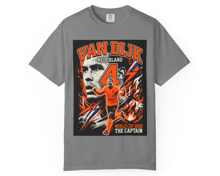 Netherlands Football Captain Shirt, World Cup 2026 Soccer Tee, Netherlands flag