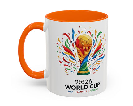 Uruguay Vamos Uruguay Mug, Accent Coffee Mug, Soccer World Cup, Gift for Dad