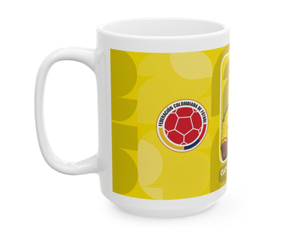 Colombian Soccer Player Cucho Hernandez Ceramic Mug World Cup 2026