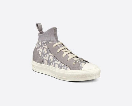 Men's Dior Walk’n’Dior Platform Gray Oblique Sneakers