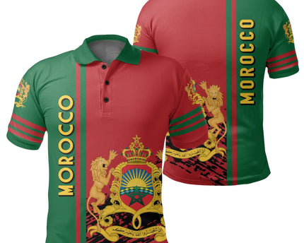 Morocco Quarter Style Polo Shirt