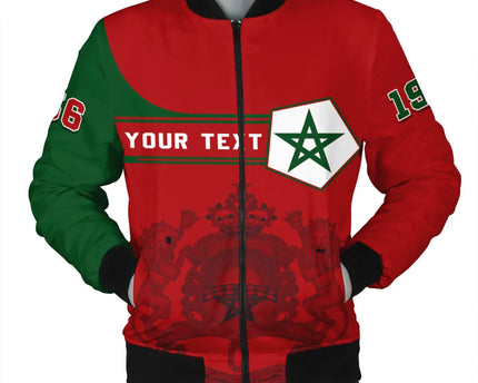 Custom Morocco Bomber Jacket Pentagon Style