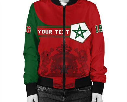 Custom Morocco Bomber Jacket Pentagon Style