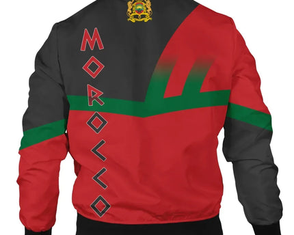 Morocco Pride Bomber Jacket - Prime Style