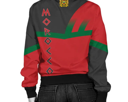 Morocco Pride Bomber Jacket - Prime Style