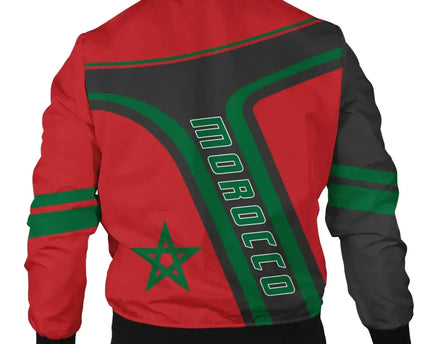 Morocco Pride Bomber Jacket - Junc Style