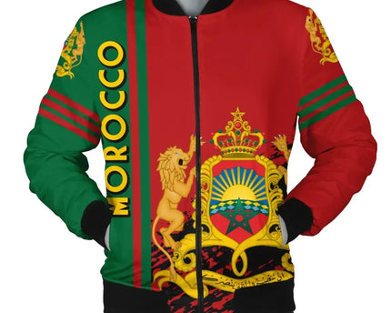Morocco Bomber Jacket Quarter Style