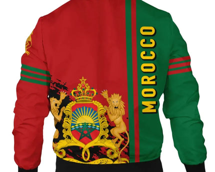 Morocco Bomber Jacket Quarter Style