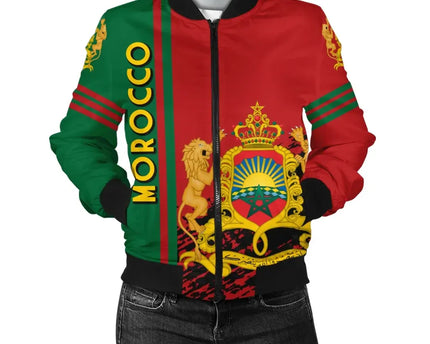 Morocco Bomber Jacket Quarter Style
