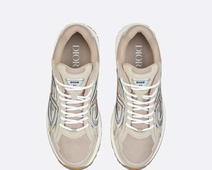 Men's Dior x Stone Island B30 Cream Mesh Sneaker