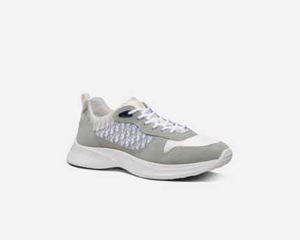 Men's Dior B25 Runner Gray Suede Dior Sneakers
