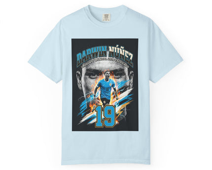 Darwin Nunez 19 Soccer Player T-Shirt, 2026 World Cup Tee, Uruguay Flag