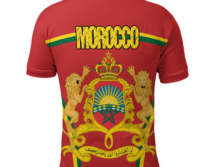 Morocco Active Flag Polo Shirt
