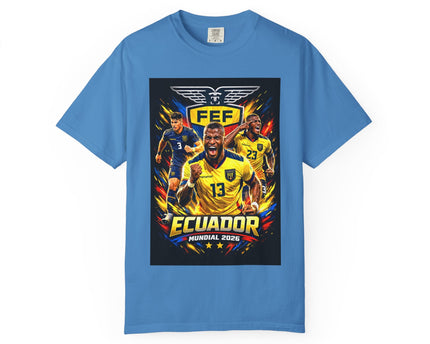 Ecuador Soccer Players T-Shirt, 2026 World Cup Team Tee, Ecuador Flag
