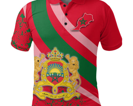 Morocco Special Flag Polo Shirt