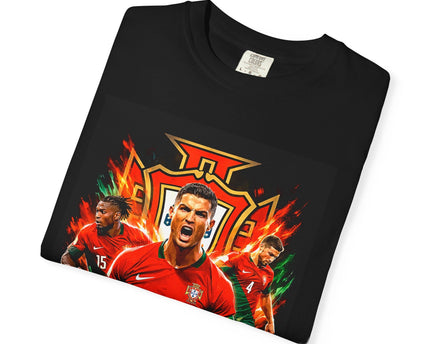 Portugal Football Poster T-Shirt, Ronaldo Mundo 2026 World Cup, CR7, Portugal Flag