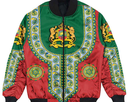 Morocco Dashiki Bomber Jacket